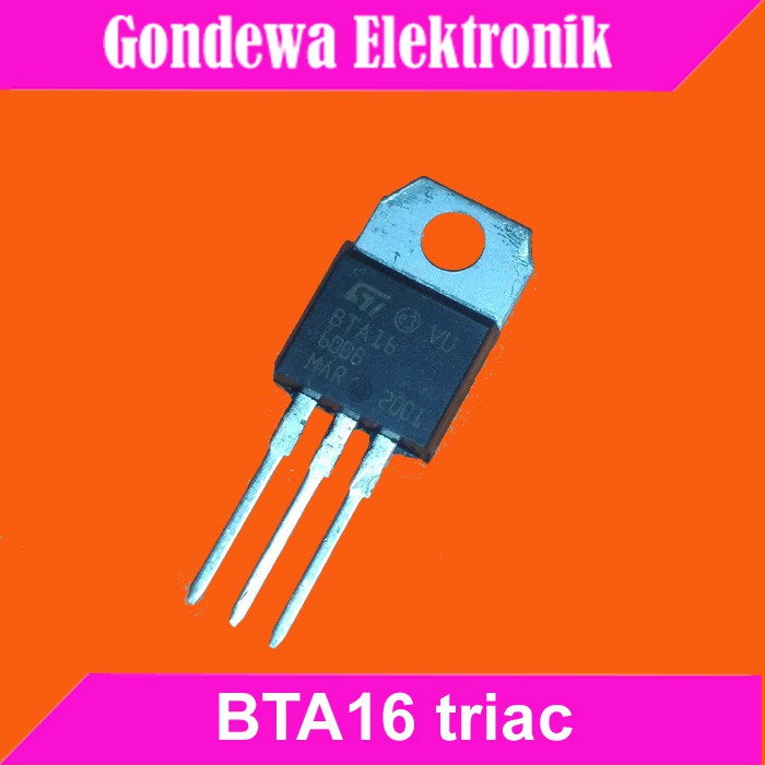 BTA16 BTA16-600B BTA16-600 triac TO-220