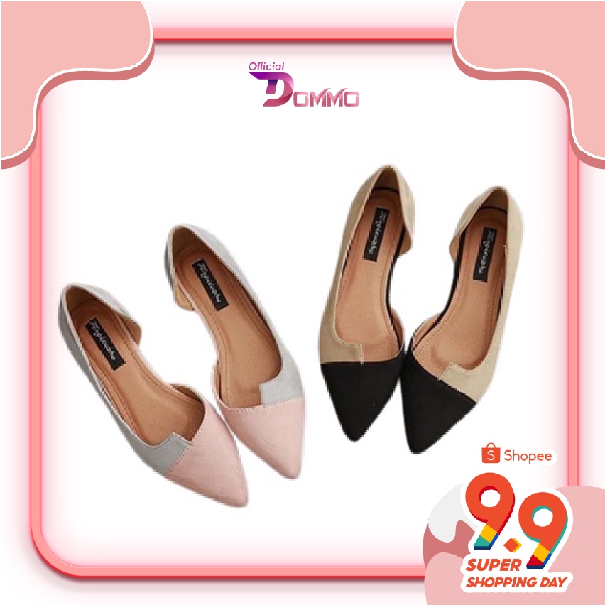 [LOKAL] DOMMO - D5069 FLAT SHOES BELLA RS09 FLATSHOES