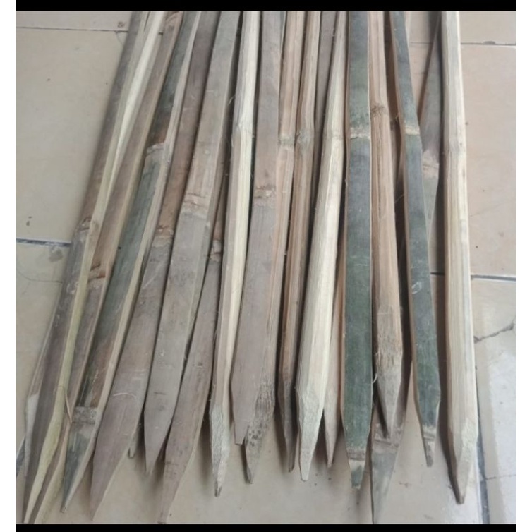 Jual Bambu Bilah Ajir Bambu Untuk Tanaman 60 Cm Shopee Indonesia