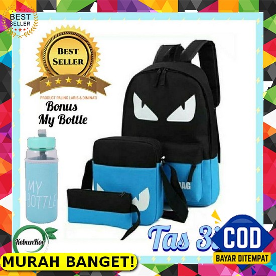 Tas Anak Cewe Korea Mini Smp Mobil Bagus J6W4 Karakter Meriah Roda Tk Iron Man Travel Backpack Dorae