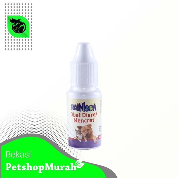 Obat Diare mencret Gangguan Pencernaan Kucing Anjing Rainbow 8 Ml