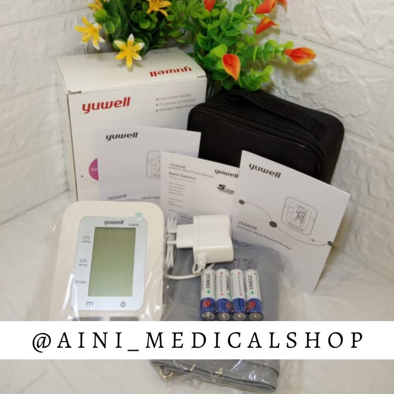 Tensimeter Digital Yuwell Lengan YE660B / Tensi Digital YE660B