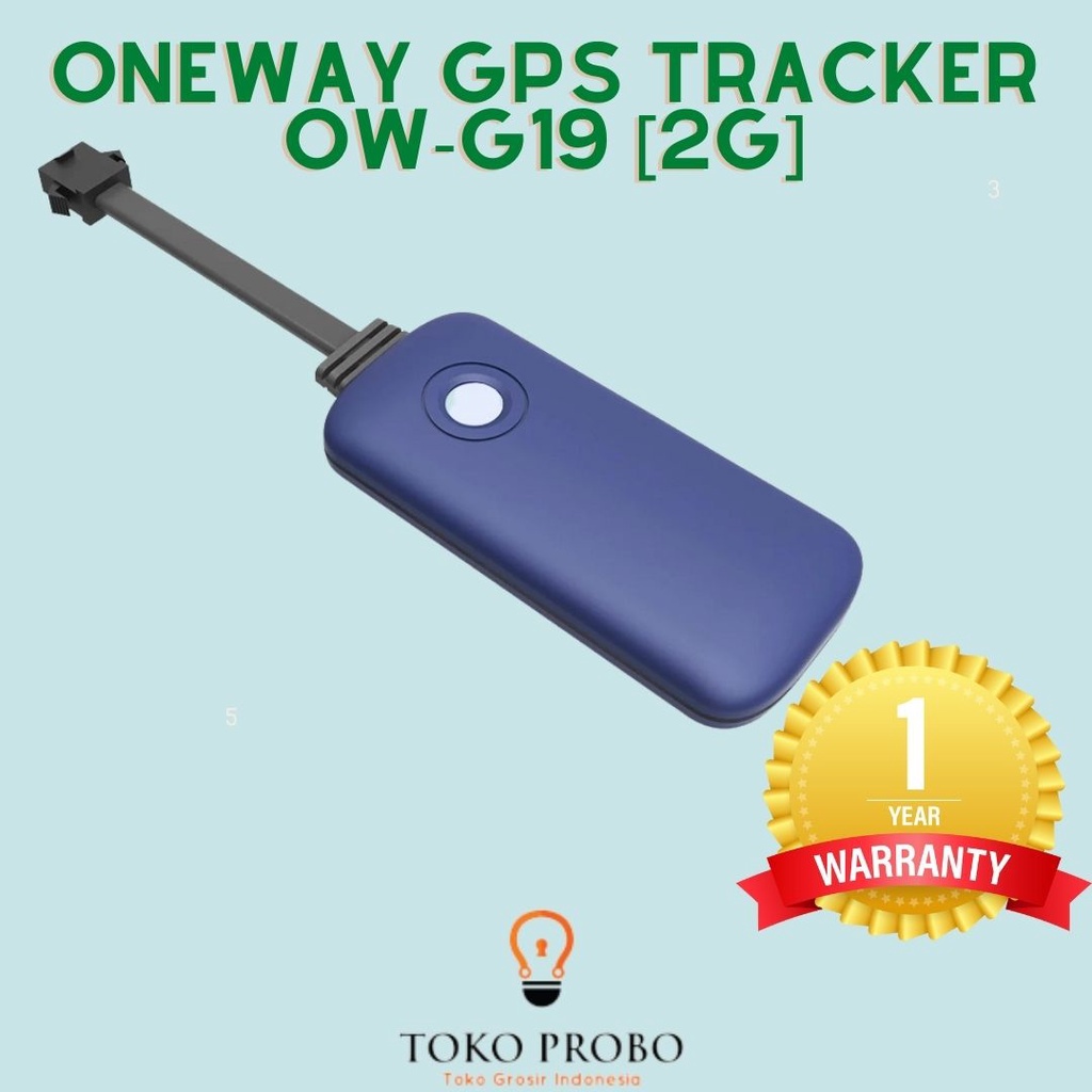 GPS Tracker Lacak Kendaraan Oneway OW-G19 [2G]  - GARANSI SETAHUN &amp; FREE SERVER SETAHUN