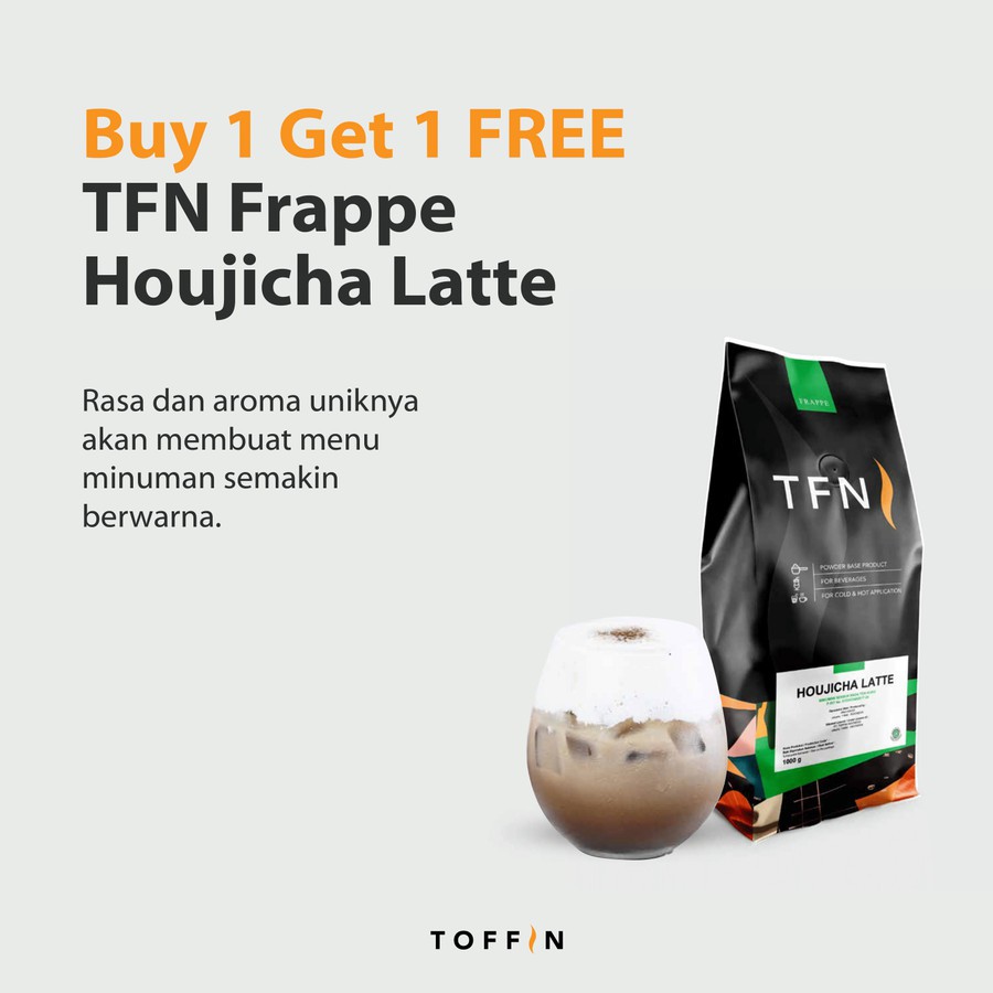 

[Buy 1 Get 1] TFN Frappe Houjicha Latte