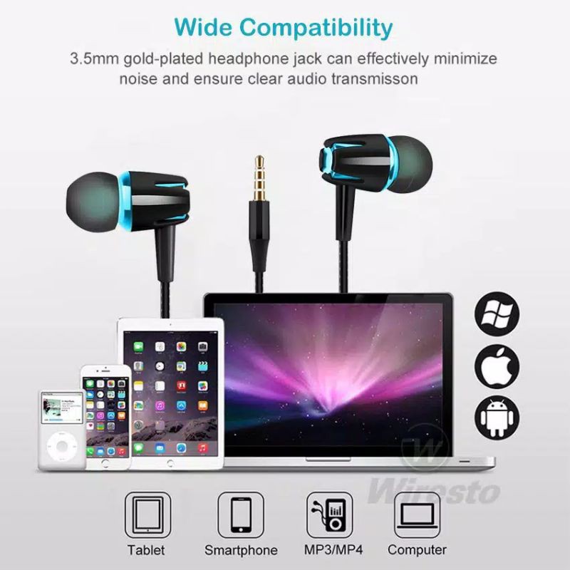 Headset  Earphone Handsfree High Original Quality Sound