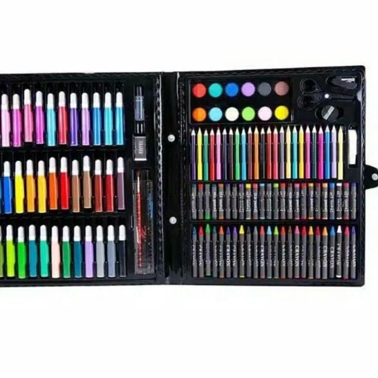 

Jangan Ketinggalan order.. PENSIL WARNA 150 PCS - ALAT TULIS SET CRAYON COLOURING SET 150 PCS ART - CA