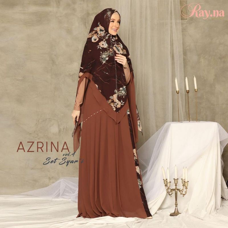 AZRINA SYARI  ORI BY RAYNA / GAMIS SYARI RAYNA TERBARU / GAMIS  RAYNA BRANDED-GAMIS AZRINA VOL 4