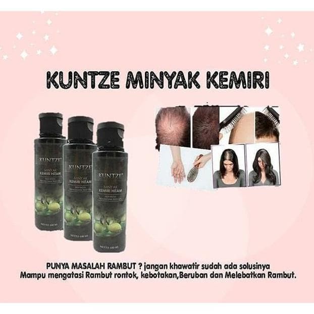 BPOM minyak kemiri penghilang uban permanen mengatasi rambut kusam minyak penumbuh rambut ORIGINAL
