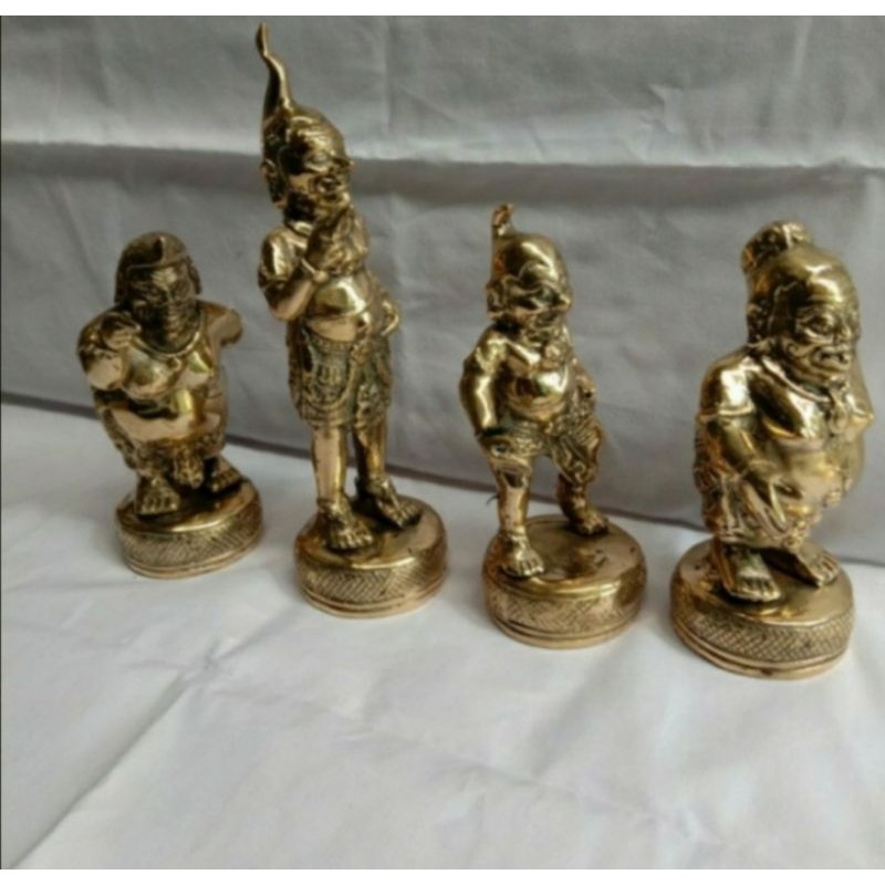 patung Semar punakawan kuningan set