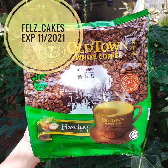 

old town white coffee hazelnut