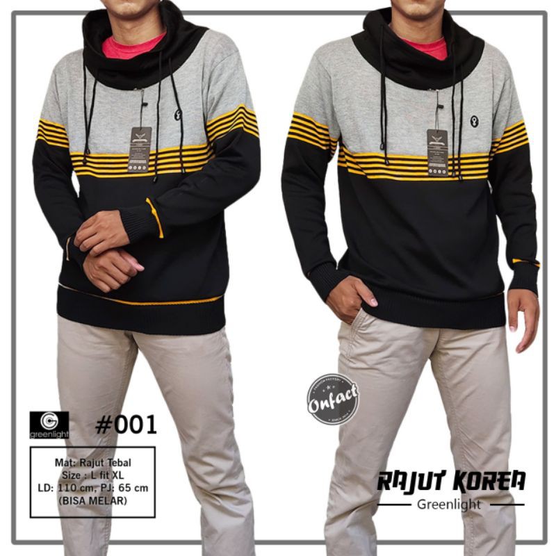 sweater motif cowok/sweater cowok rajut korea/Rajut korea/ sweater cowok keren