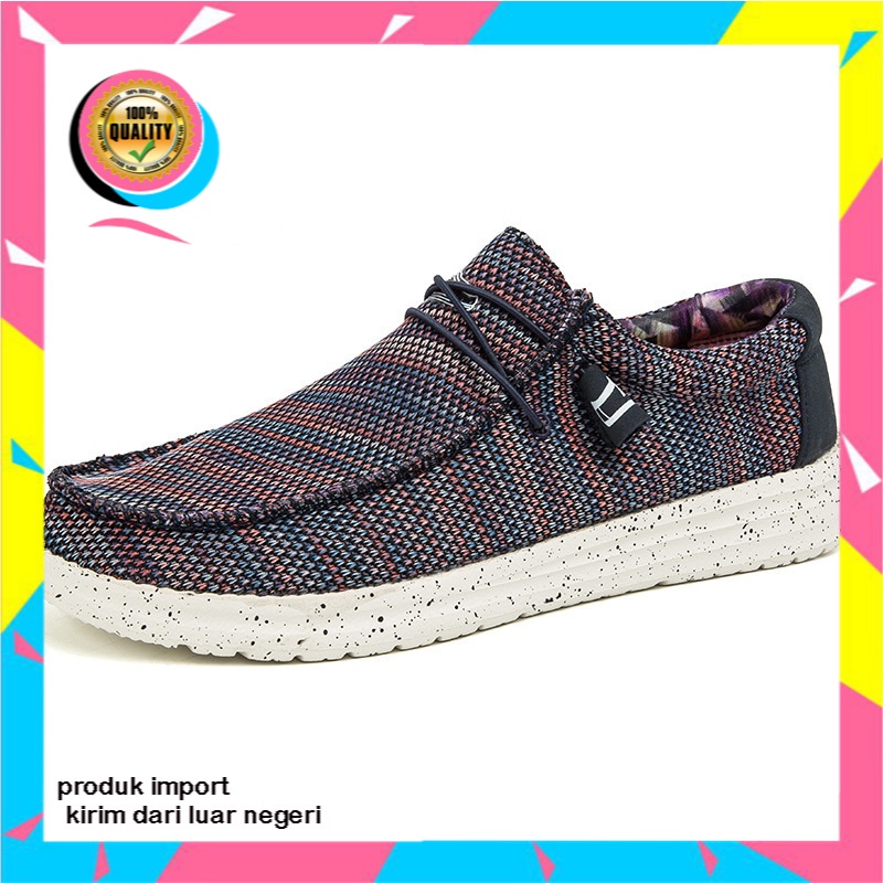 Kanvas Sepatu 46 Sepatu Pria 2021     Kasual Fashion Tren Beijing Kain sepatu Low-Top Slip-On Sepatu