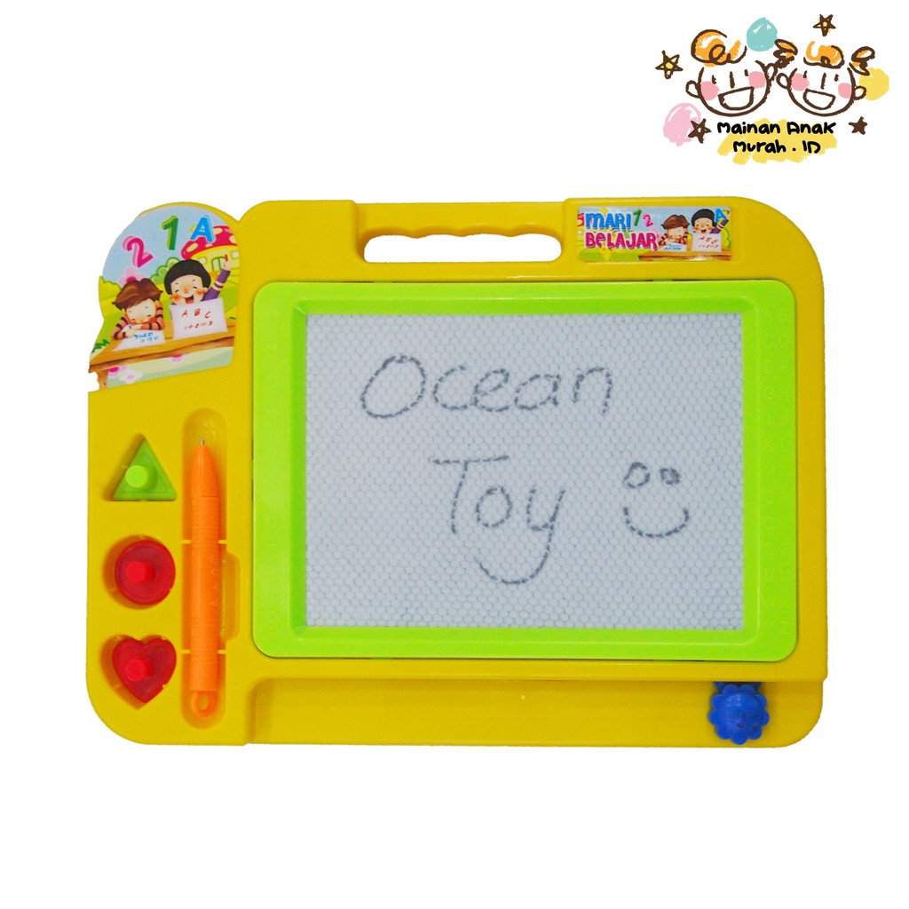 Papan Tulis Magnet Ocean Toy Papan Tulis Mainan Edukasi Anak Shopee Indonesia