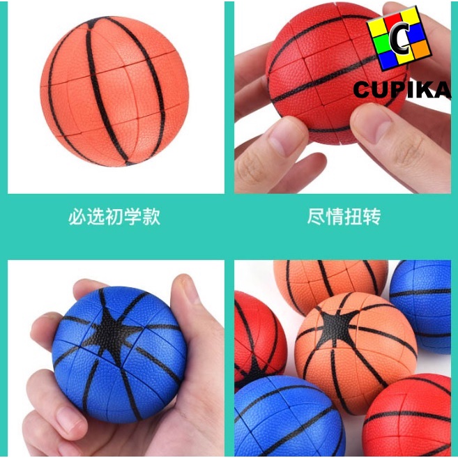 Rubik 3x3 bola Basket ball unik termurah yongjun qiyi meilong