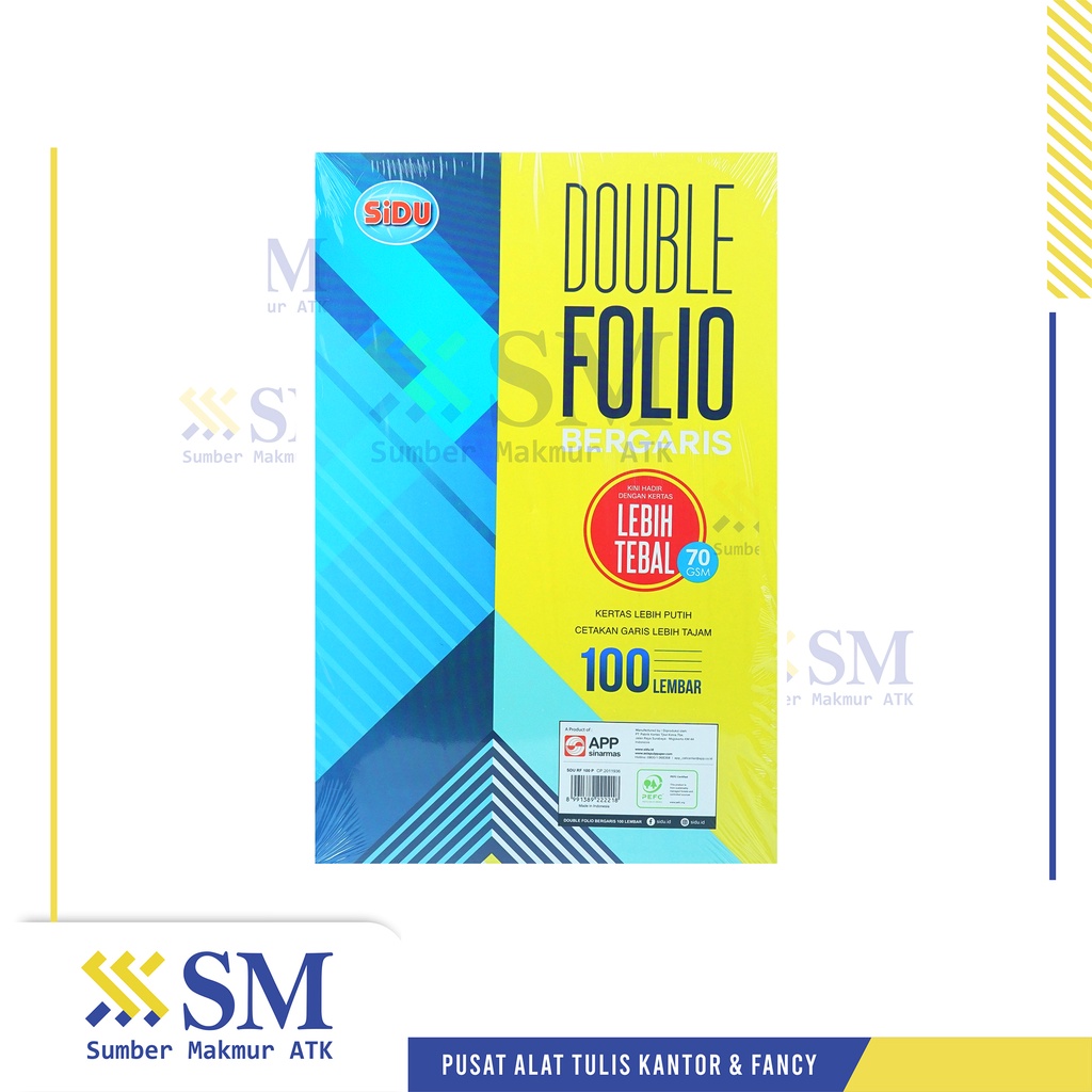 

KERTAS DOUBLE FOLIO BERGARIS 100 SIDU 70 GSM