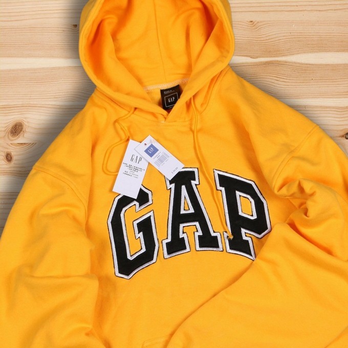 cdg yellow hoodie