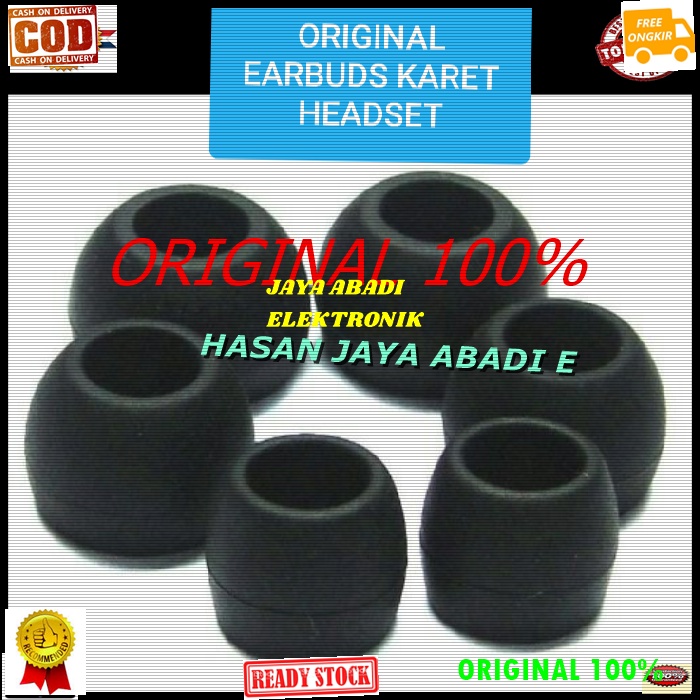 J98 ORIGINAL KARET HEADSET EARBUDS SILICON BUSA EARBUD HANDSFREE EAR IN MULTI EARBUDS SILICON KARET 
