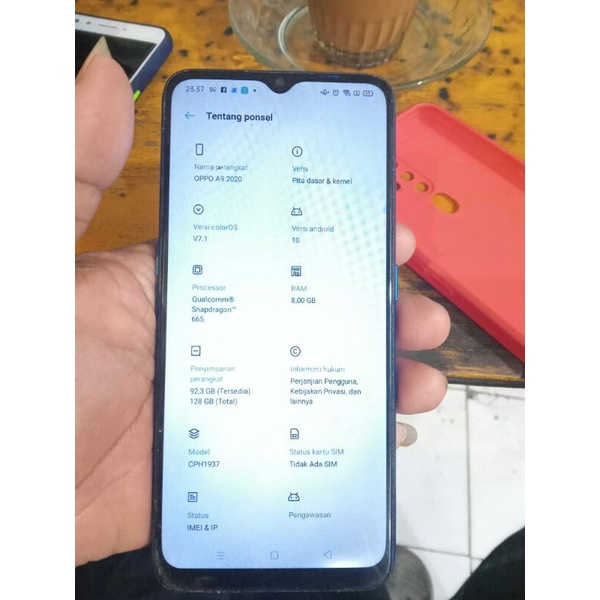Oppo A9 2020 Second 8/128 Space Purple