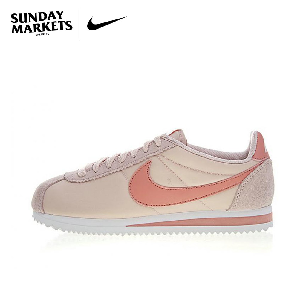 nike cortez nylon pink