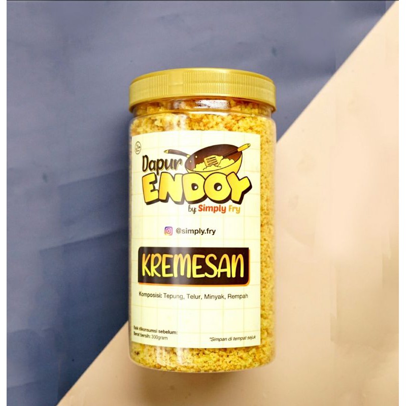 

Homemade Kremesan / Kremes Gurih Nikmat Dapur Endoy By Simply Fry 250 gram