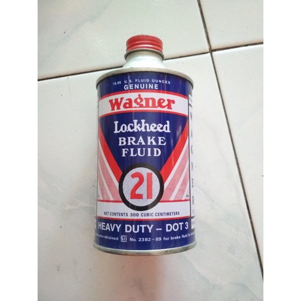 minyak rem brake fluid dot 3 heavy duty wagner Terjangkau