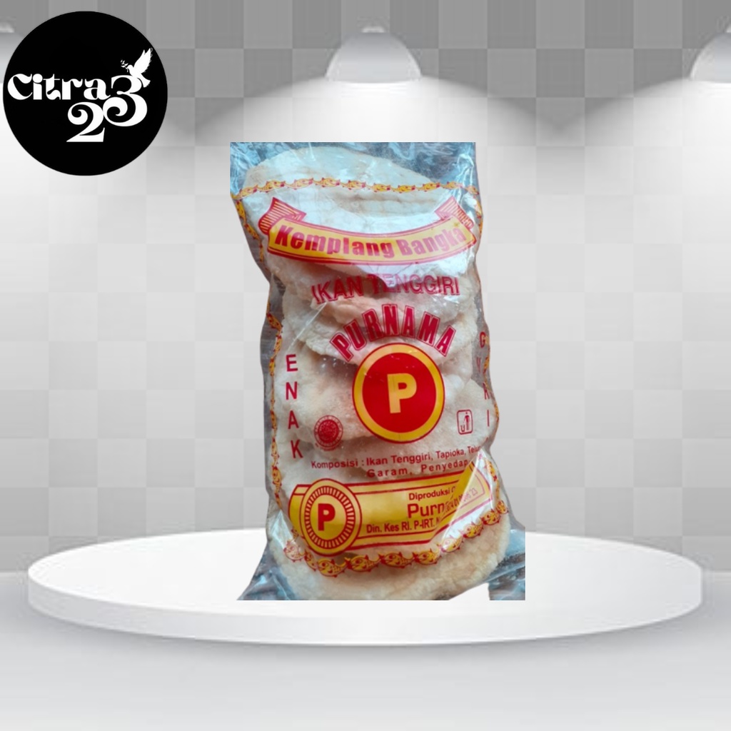 

Kerupuk Kemplang Bangka Merk Purnama - Isi 8 Pcs Gurih Nikmat Pedas !!