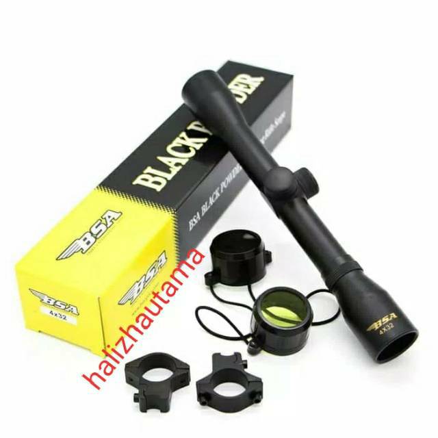 Telescope BSA 4x32 Black powder