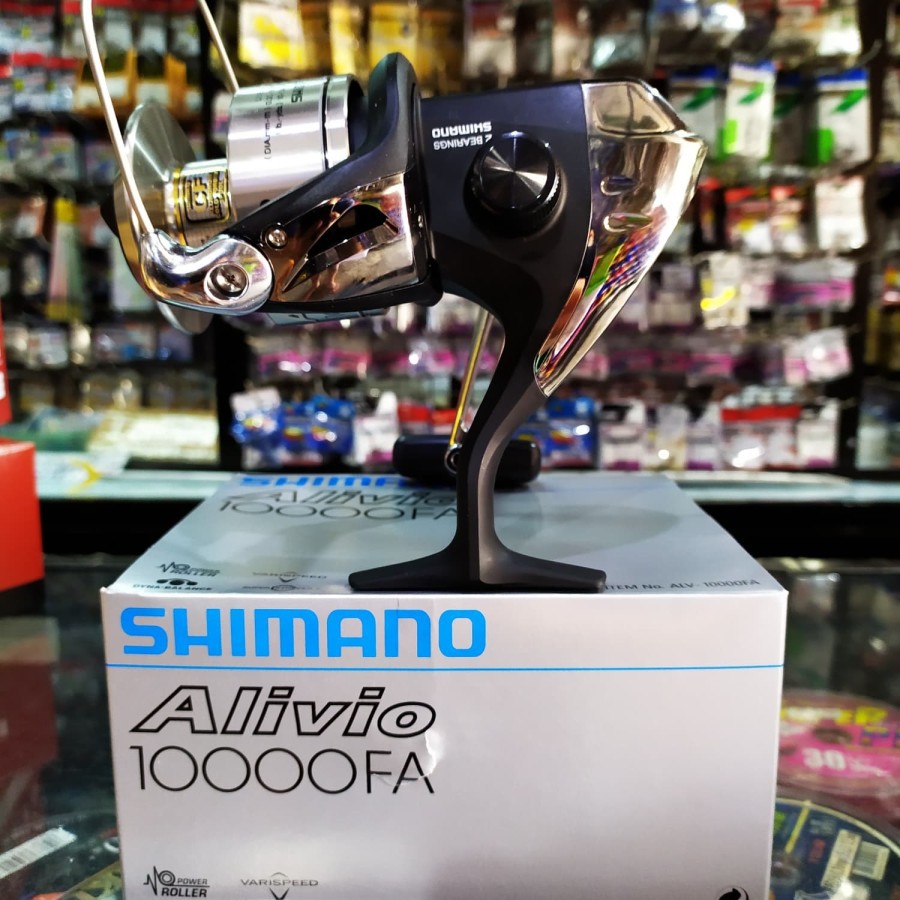 reel Shimano Alivio 10.000FA - reel Shimano Alivio 10.000 FA