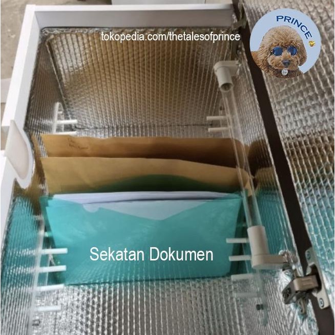 

TERBARU SEKATAN DOKUMEN AKRILIK UNTUK UV-C BOX/ DOCUMENT ORGANIZER ( PACKING AMAN )
