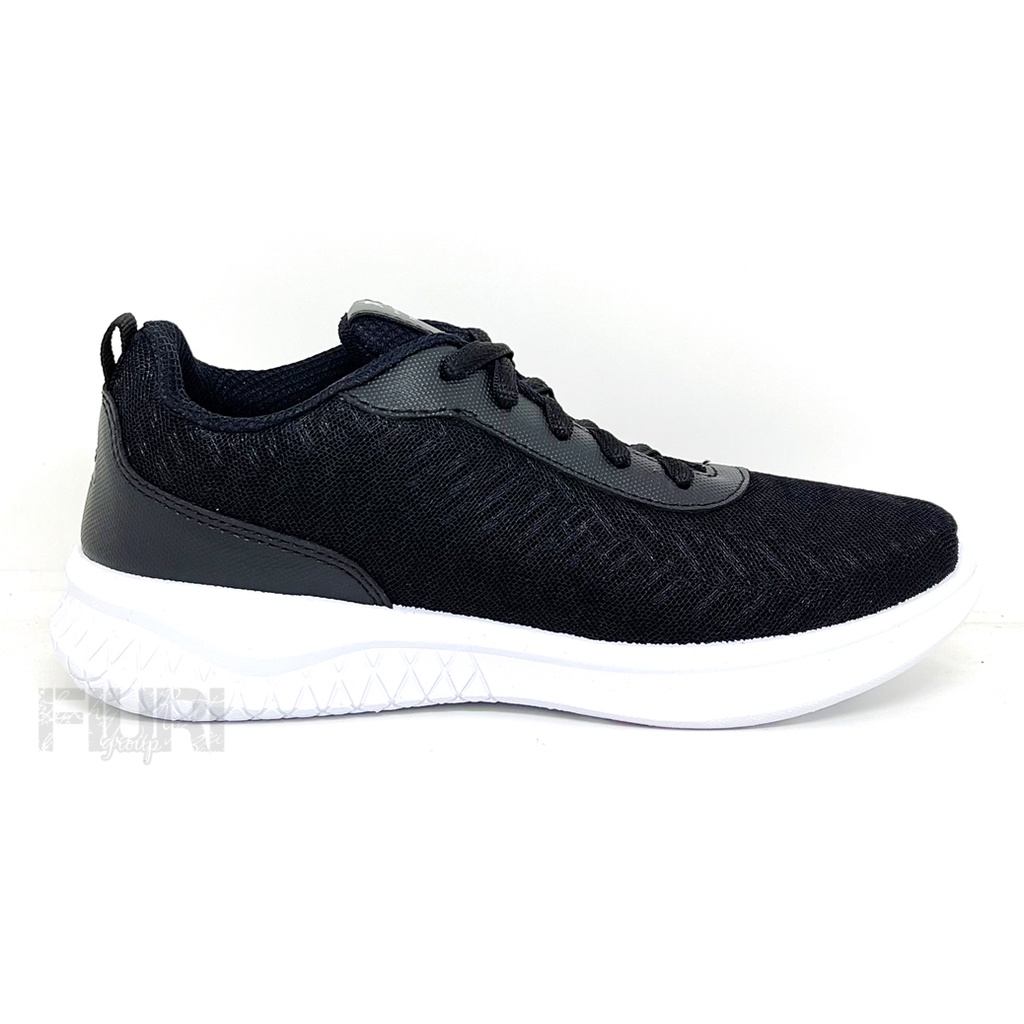 FIURI - Pro ATT Original - LCH 720 HITAM PUTIH 37-40 - Sepatu Kets Wanita - Sepatu Sneakers Wanita - Sepatu Olahraga Sport Wanita - Sepatu Casual - Sepatu Jogging Lari Fitness Gym Senam Wanita - Sepatu Cewek - Sepatu Sekolah Bertali SD SMP SMA