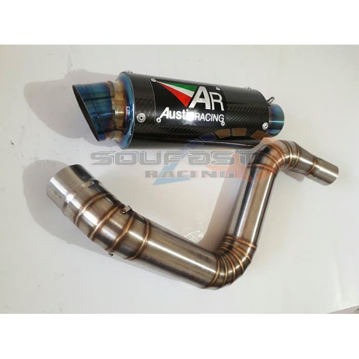 Barang Terbaik Knalpot Racing Austin Racing Half Blue Slip On Ktm Duke 200 Racing Balapan Standar Shopee Indonesia