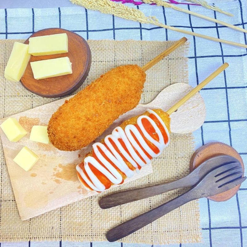 

(BELI 5 GRATIS 1) Corndog mozarella Mix sosis dan Corndog Full sosis termurah di jawa Timur