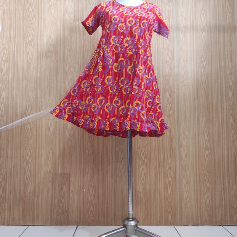 Batik Qonita Daster Anak Rosita Saku ABG bn