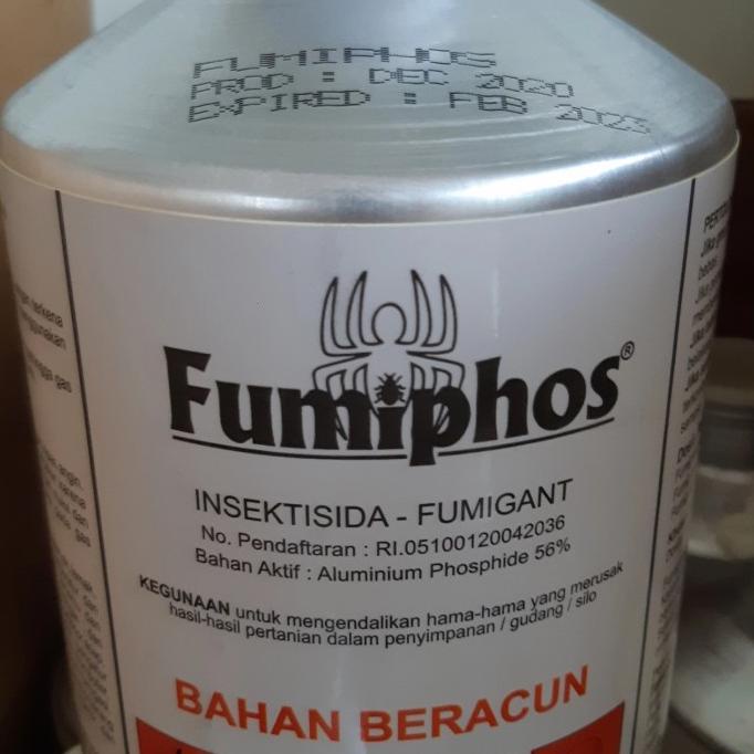 Obat Fumigasi FUMIPHOS 56TB Hama Gudang Palawija, Beras, dll termurah