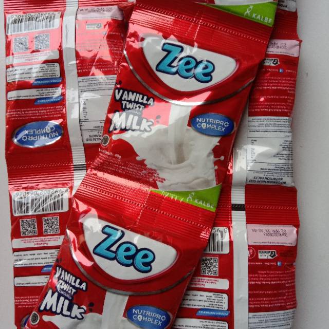 

Zee susu bubuk sachet 10x40g