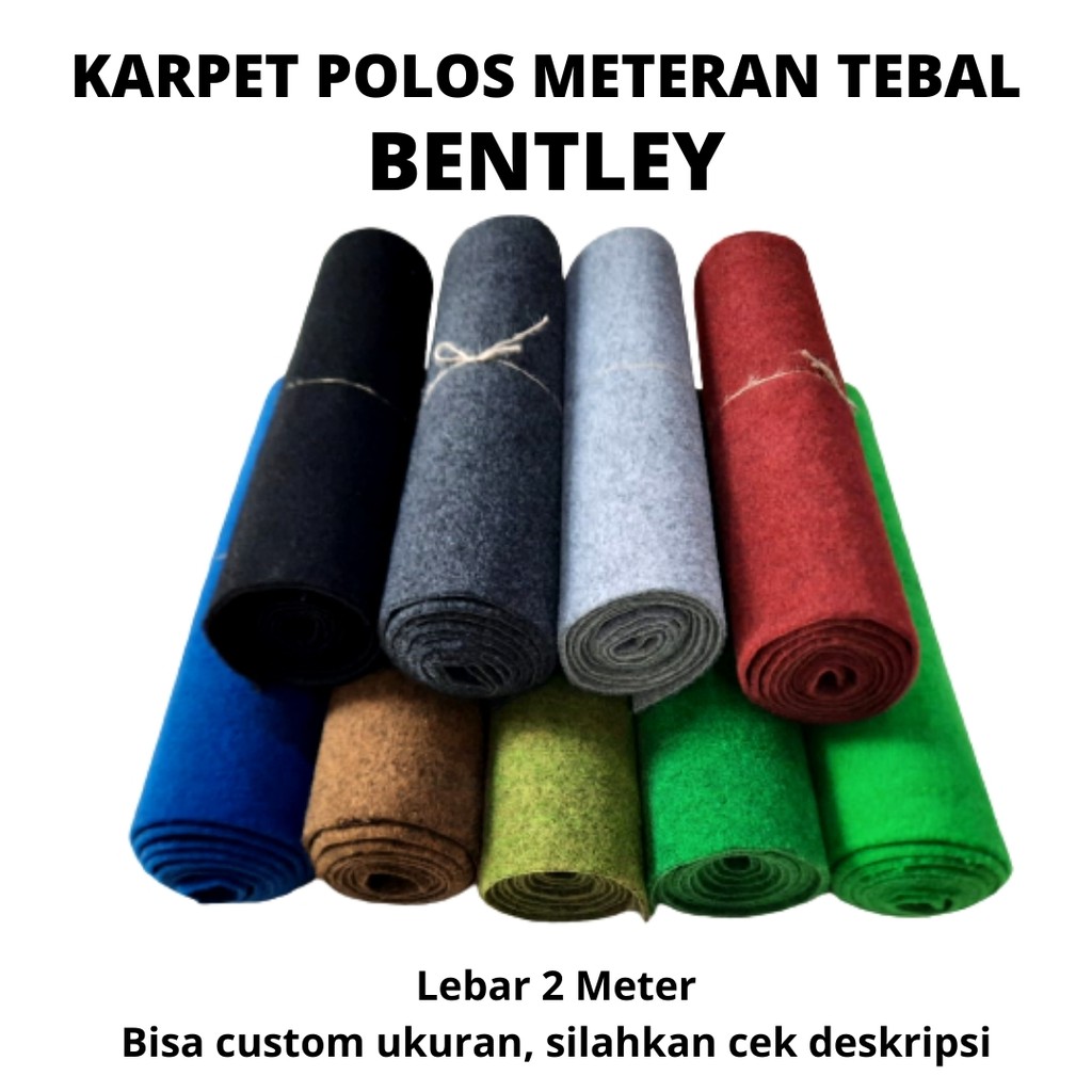 Jual Karpet Bludru BENTLEY Bulu Tebal 1mx2m, Karpet Brudu Murah