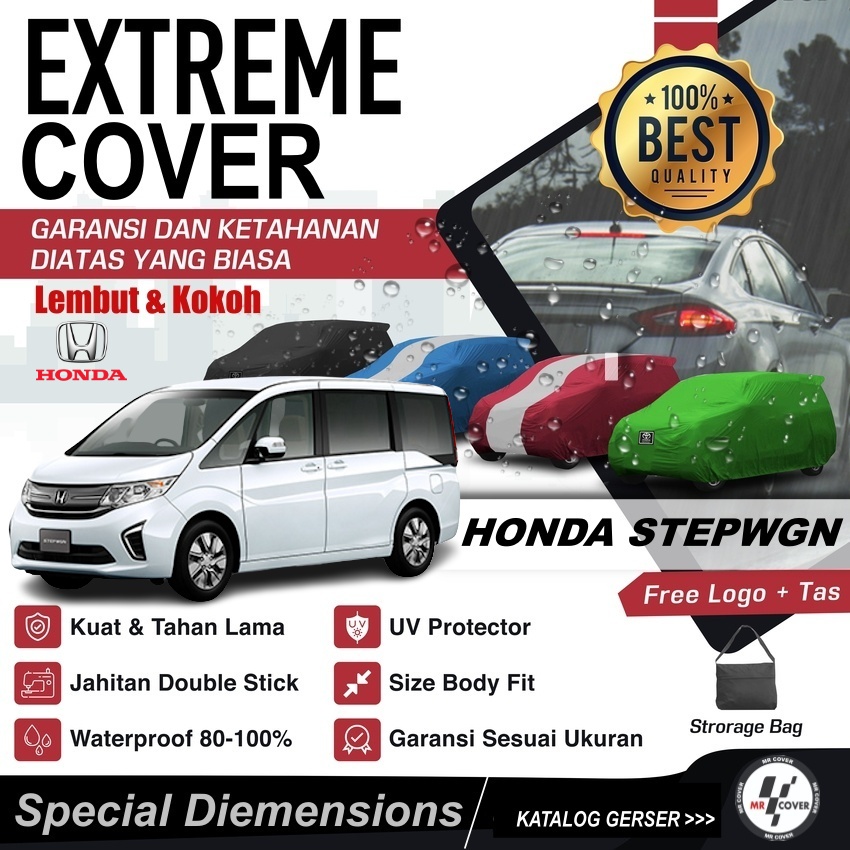 Body Cover / Cover Mobil / Sarung Mobil / HONDA STEPWGN