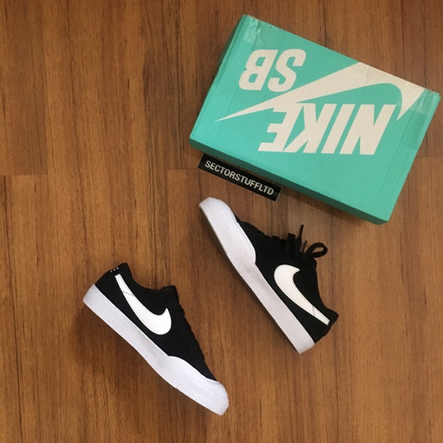 Nike Blazer Low Black White Original