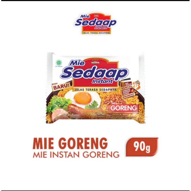 

mie sedaap instan goreng 20 g