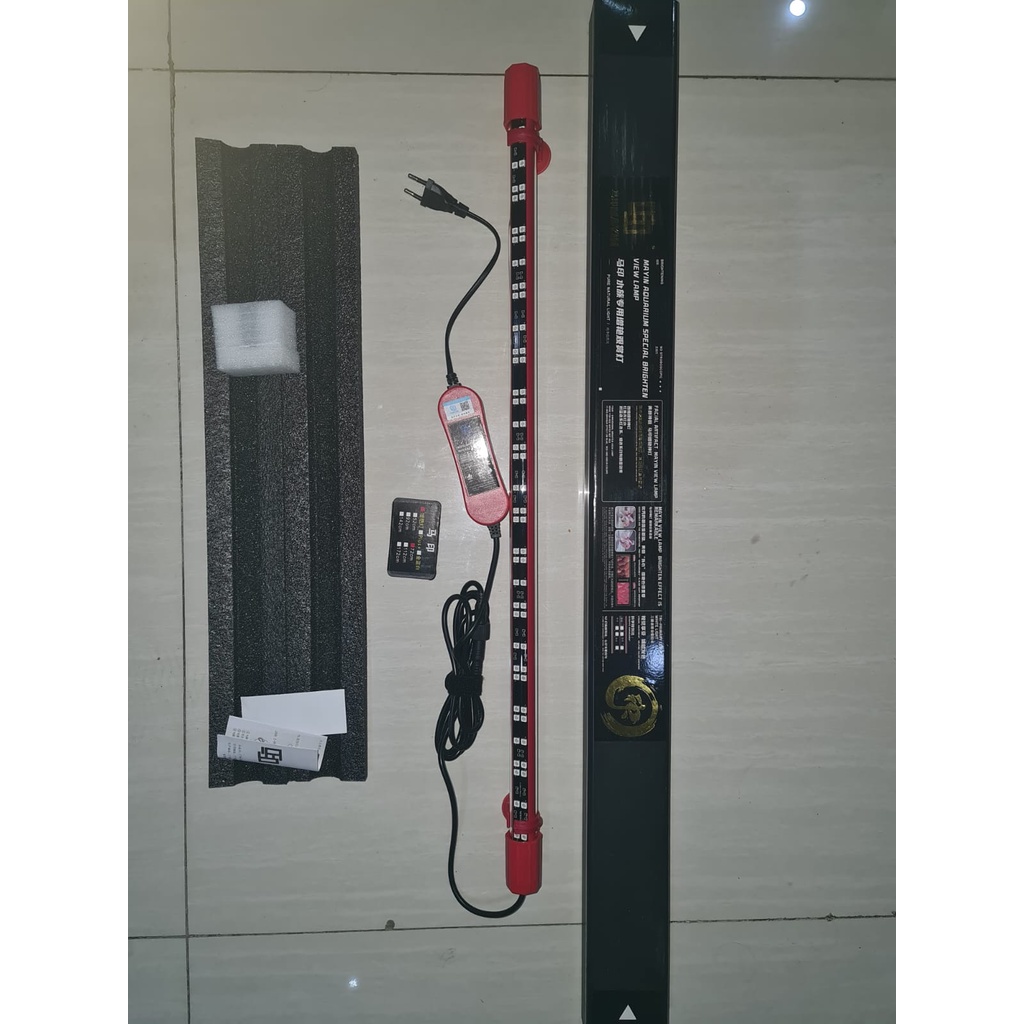 Lampu Aquarium View MAYIN LED 92cm 112cm LAMPU ARWANA