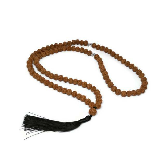 Kalung Tasbih Rudraksha Jenitri Genitri Ganitri Asli