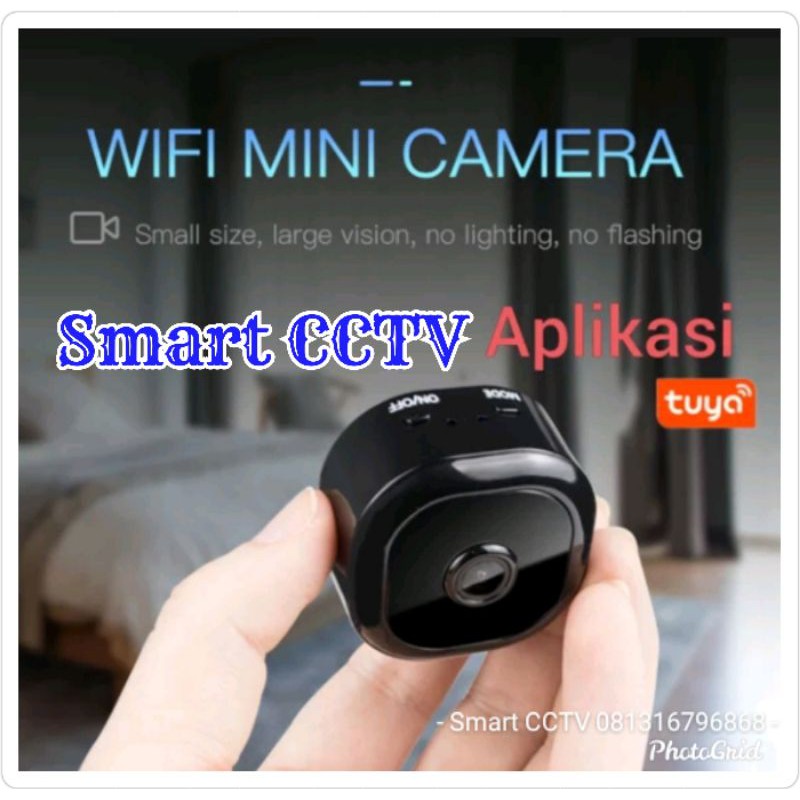 Promo Spy Camera Mini Wireless Kamera CCTV Pengintai MC56 Mini Spy Cam FULL HD 1080P