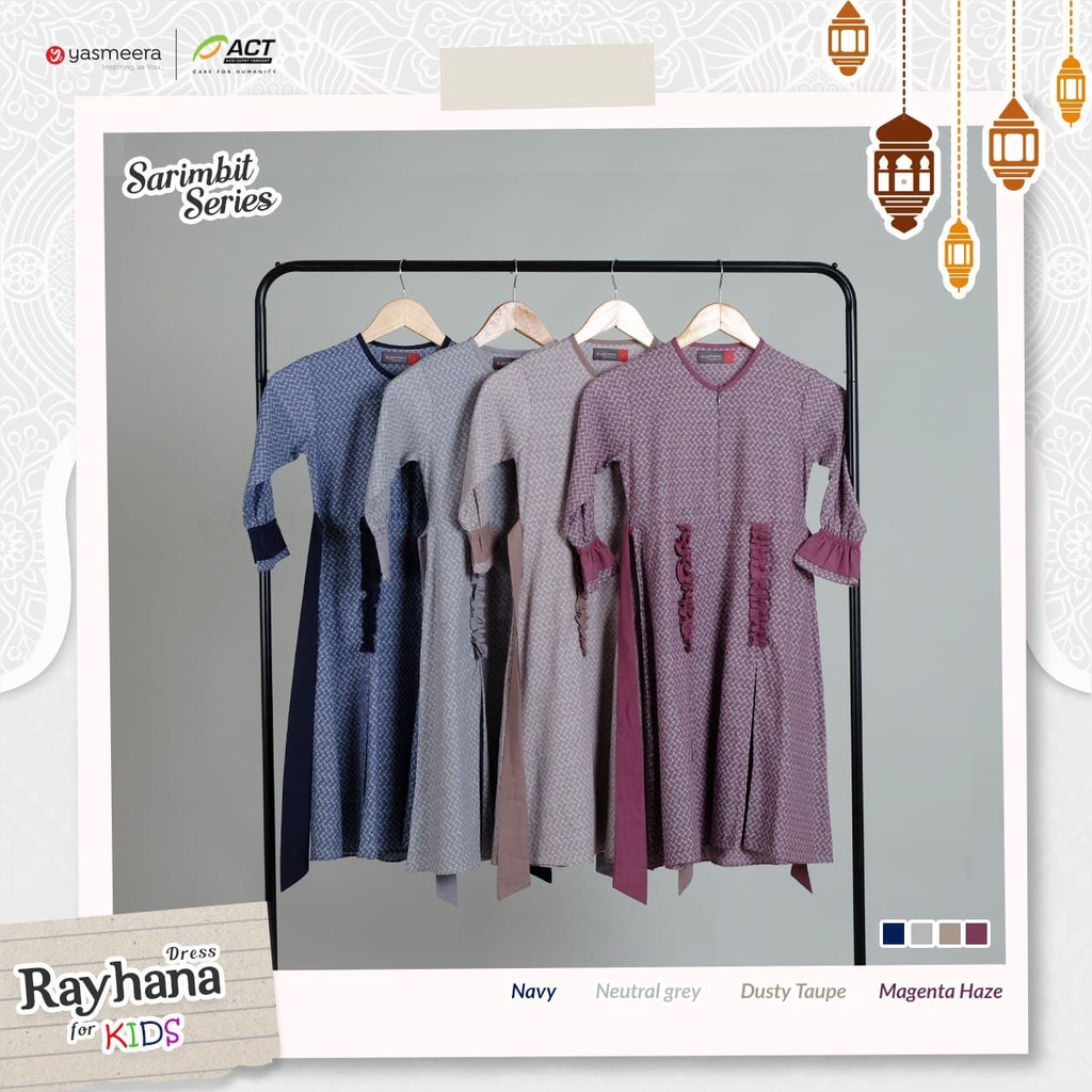 rayhana dress kids by yasmeera