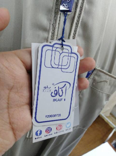 Jubah gamis saudi ikaf impor original