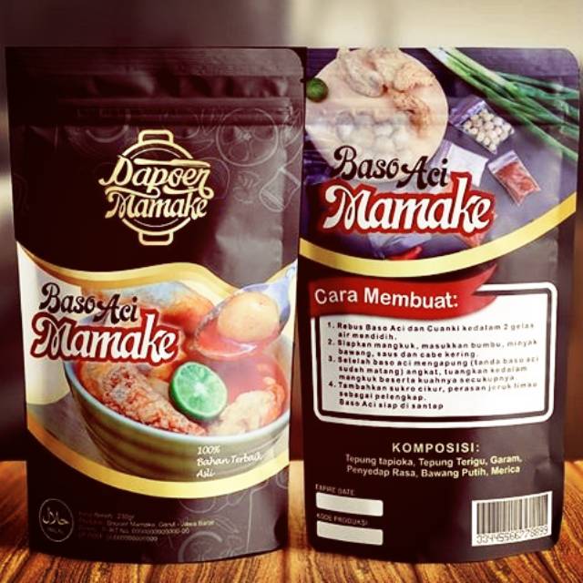 

10pcs-Paket hemat Baso Aci Instant Dapoer Mamake