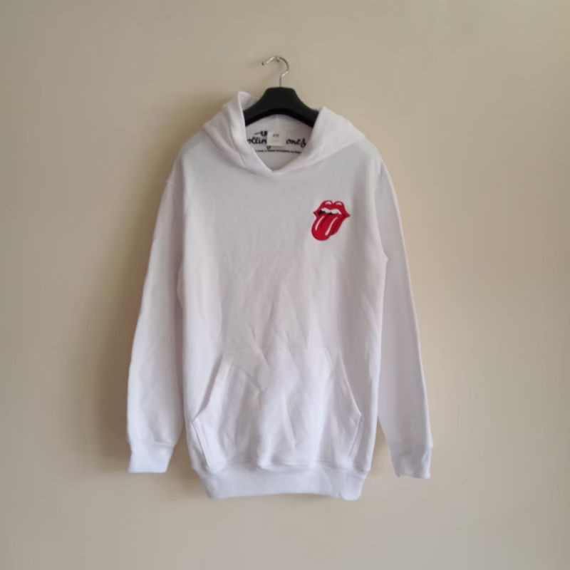 Hoodie H&M Rolling Stones White | Original