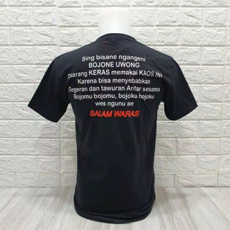 KAOS TSHIRT BOJOKU SEMANGATKU PREMIUM COUPLE