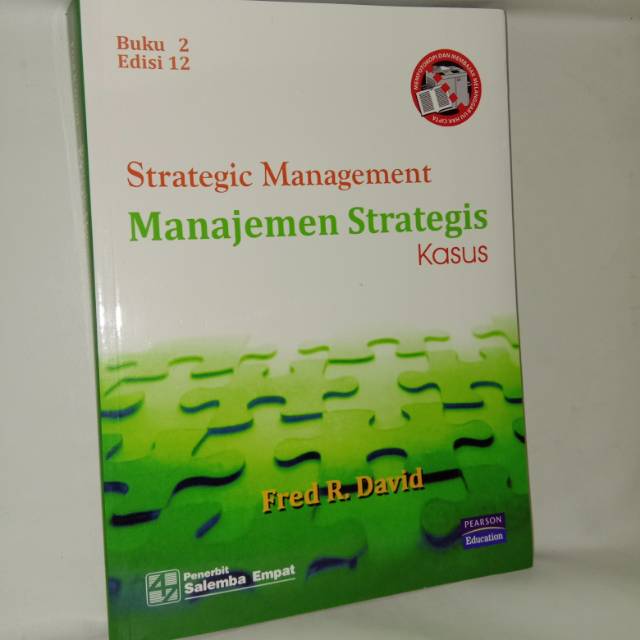 

Manajemen strategis kasus buku 2 edisi 12.buku original