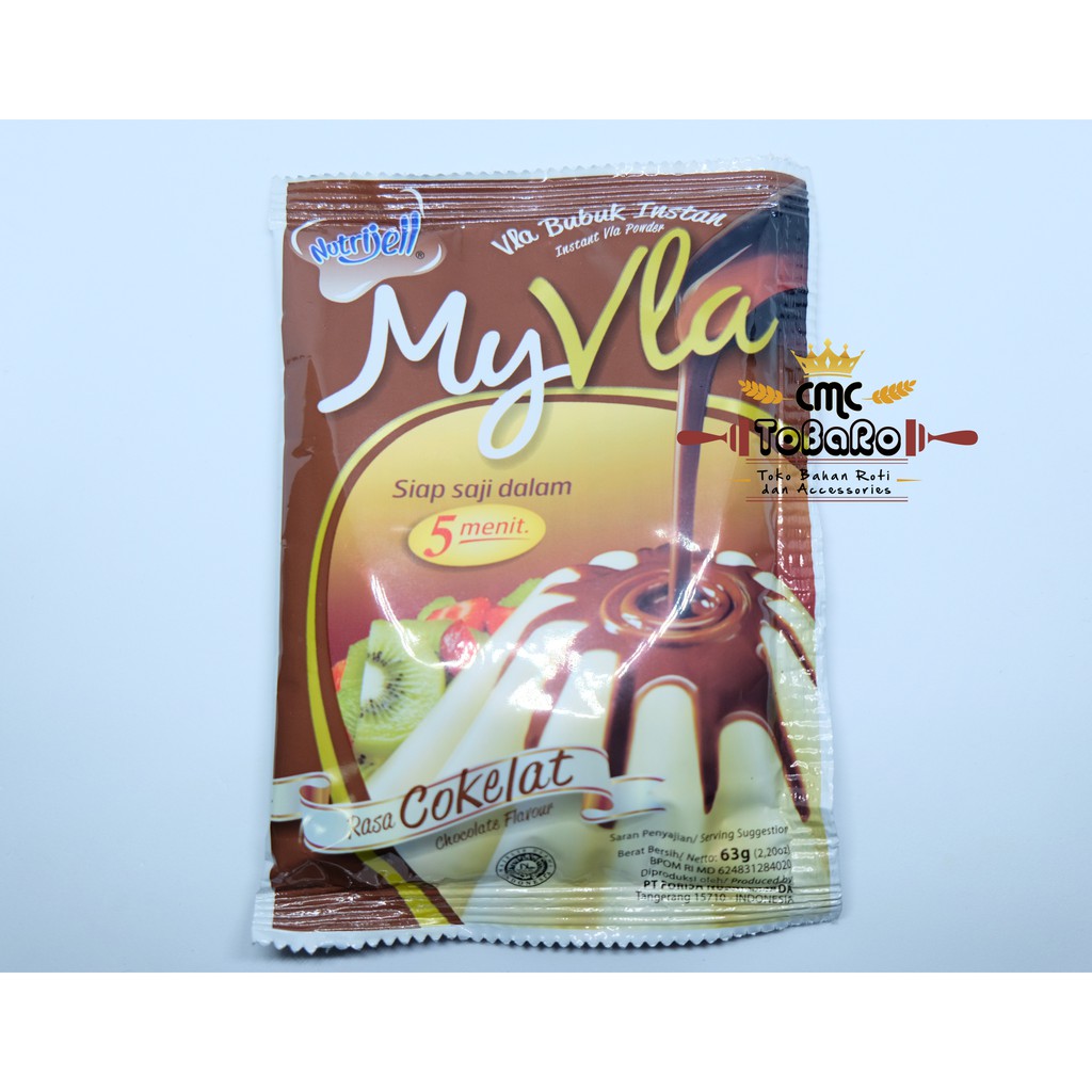 

[ECER] Nutrijell My Vla Coklat 63 Gram