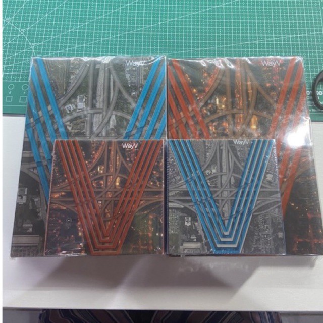 Album WayV Sealed Kickback stranger hitchhiker kihno winwin lucas ten xiaojun hendery kick back pc